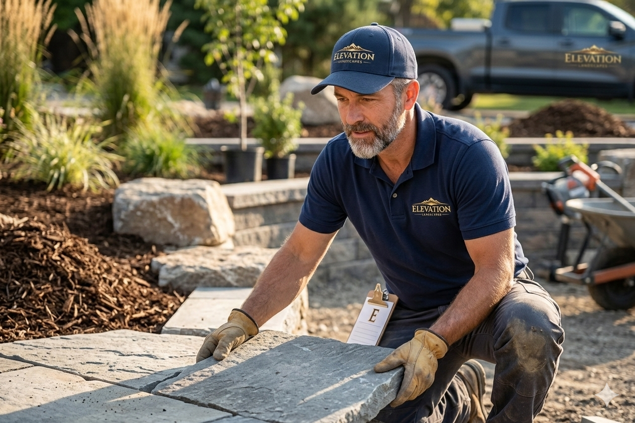 The Elevation Landscapes team at work