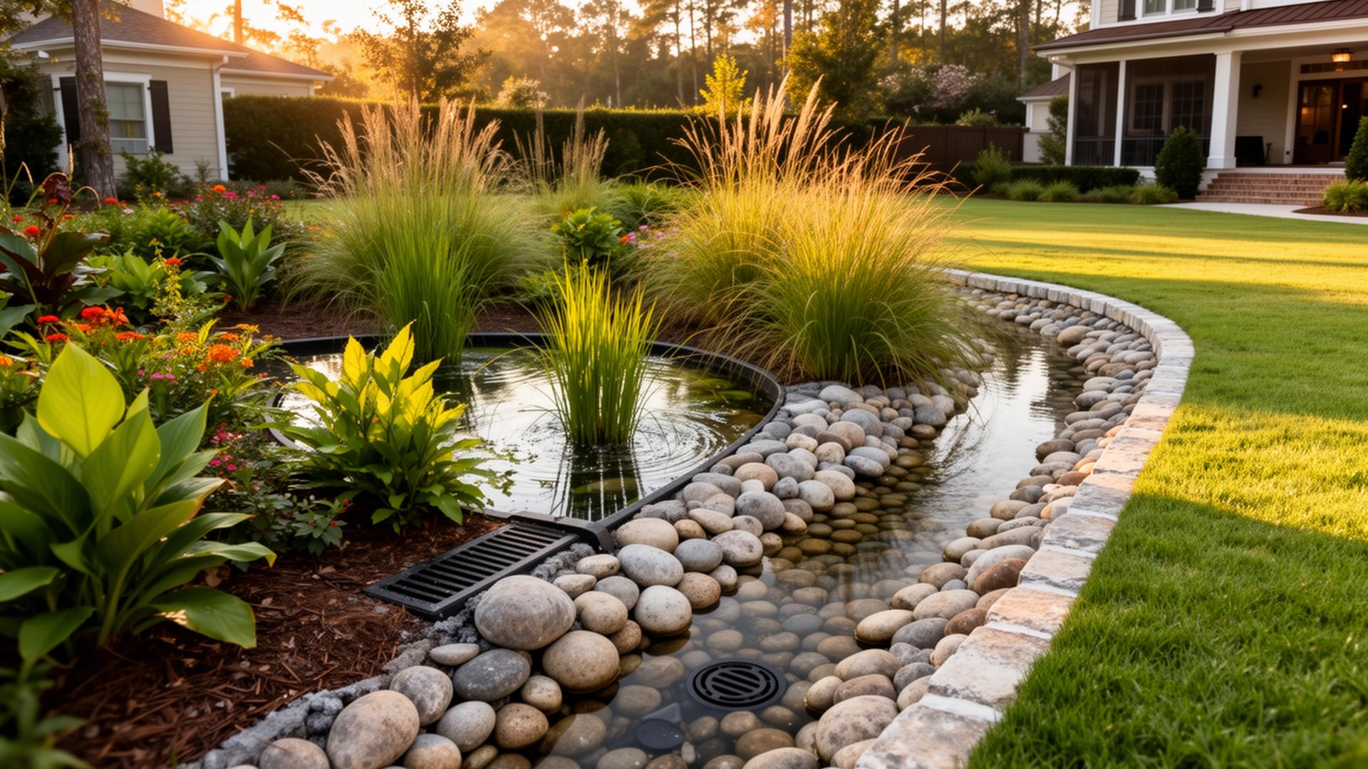 Why Upstate SC Homeowners Need a Proper Drainage System Before Any Landscaping Project — detail