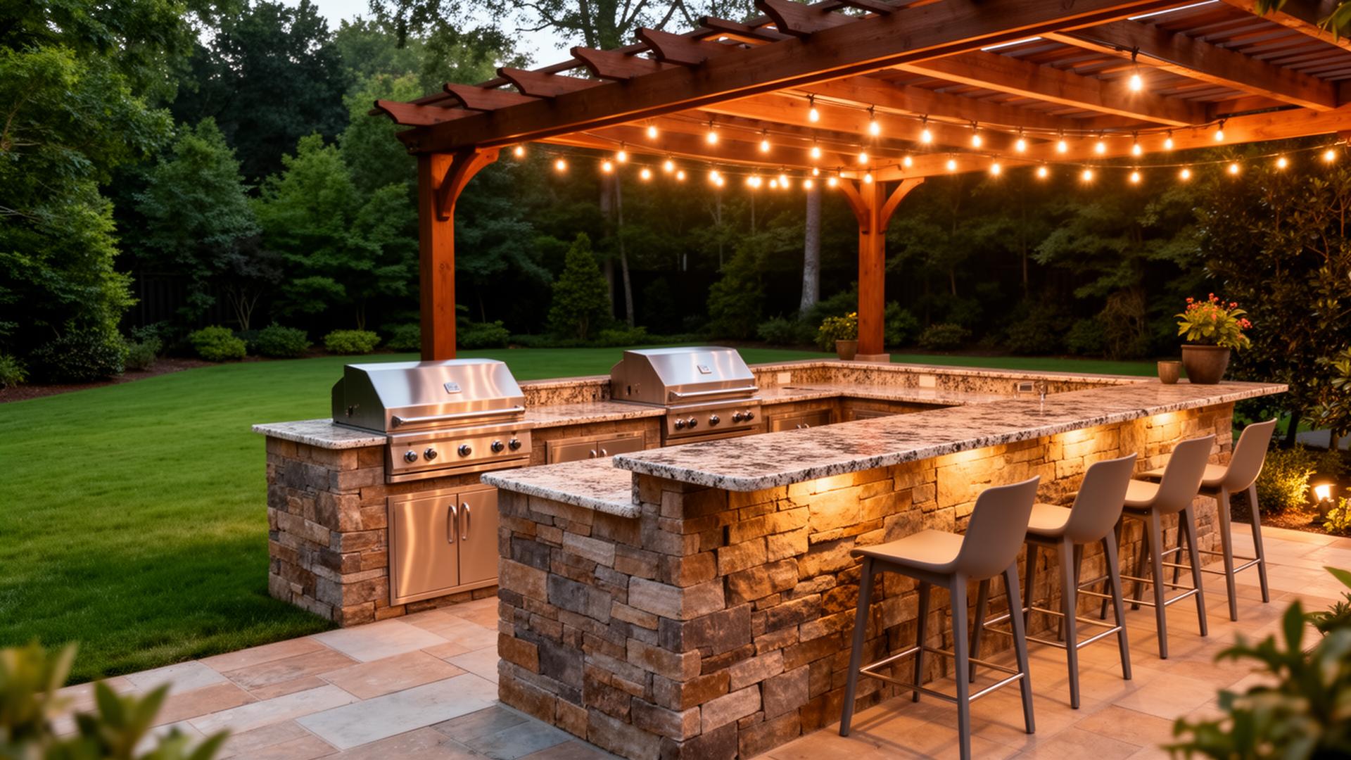Transform Your Backyard: Exploring the Benefits of Adding an Outdoor Kitchen in Upstate SC