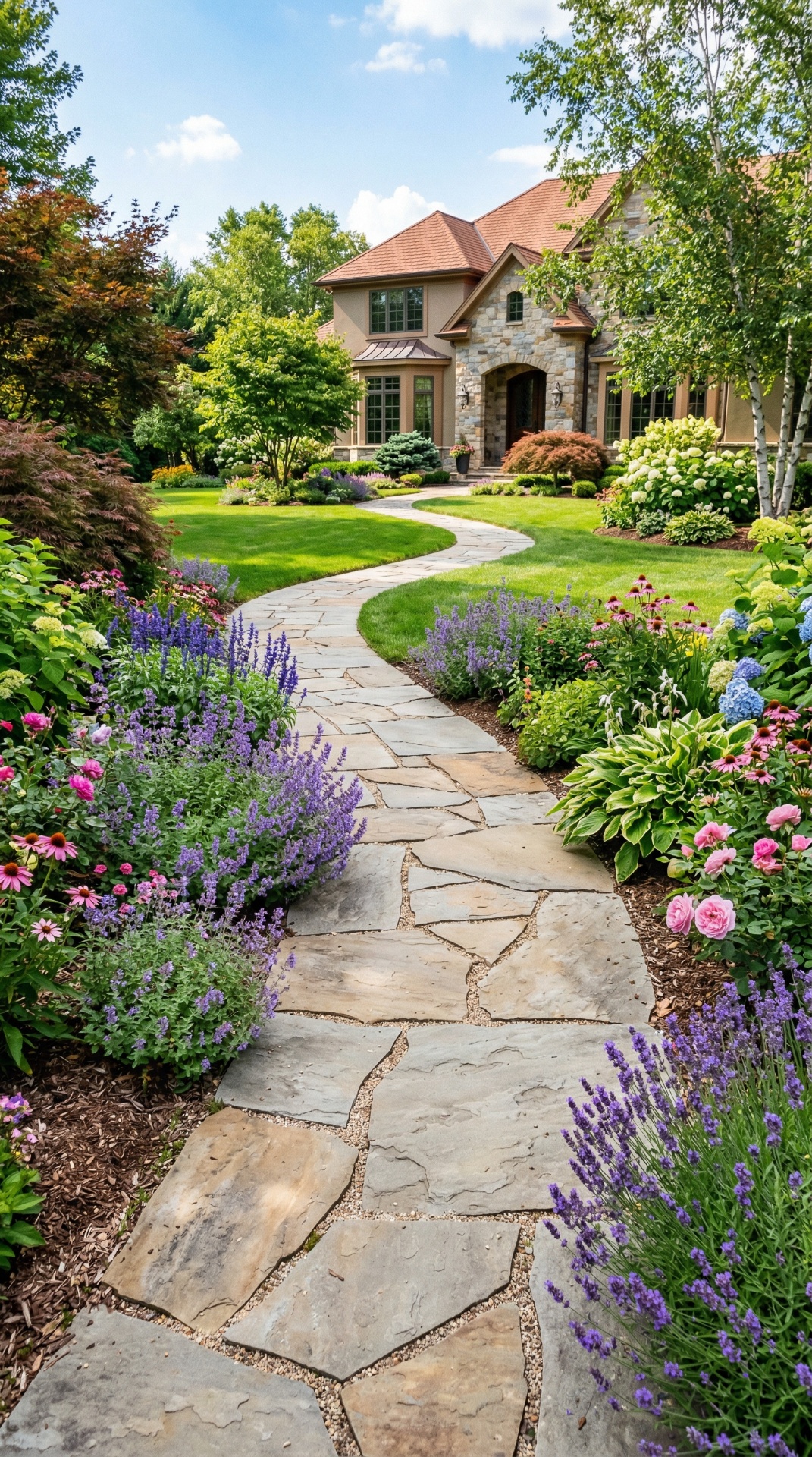 Custom Stone Pathways