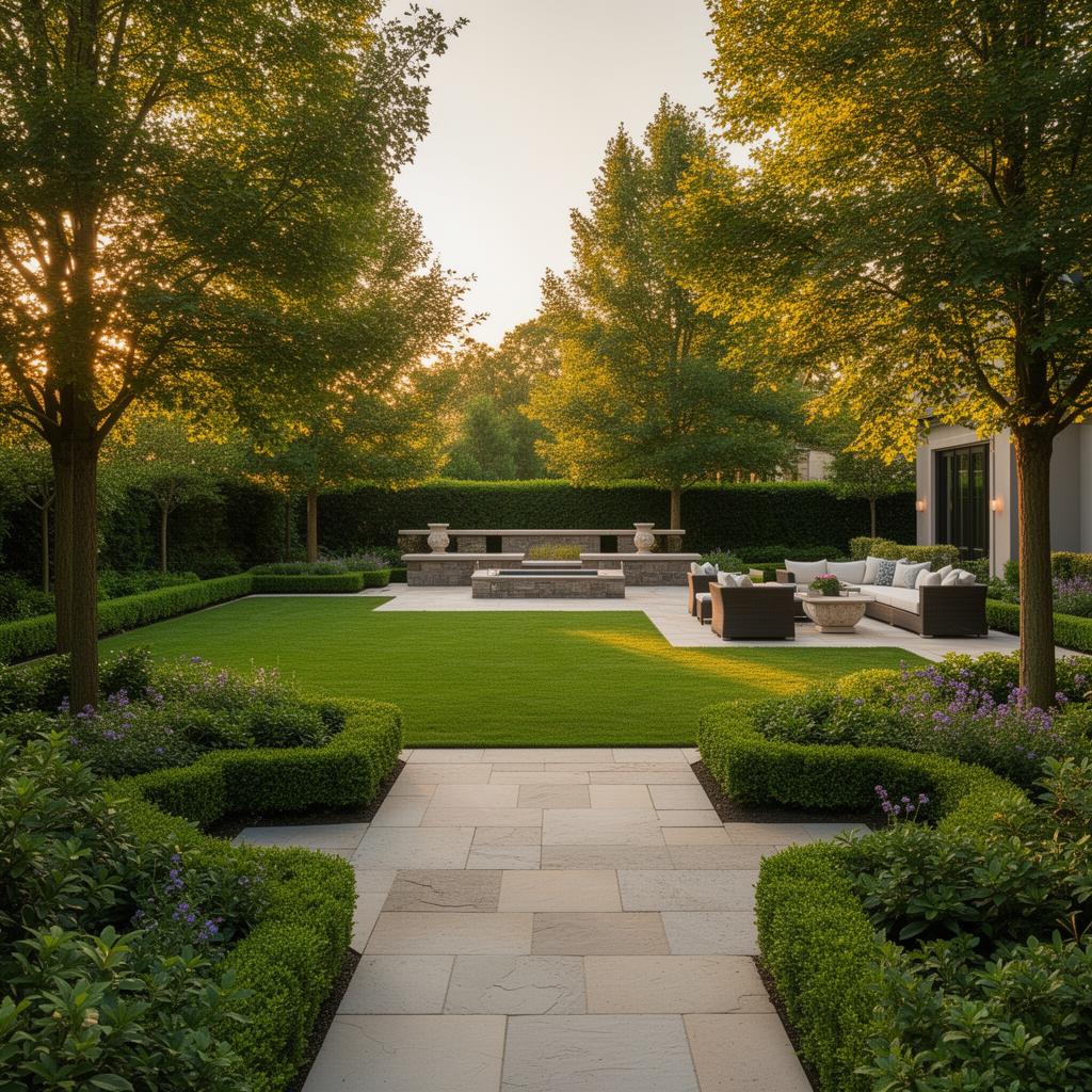 Premium hardscape and landscape design by Elevation Landscapes Greenville SC